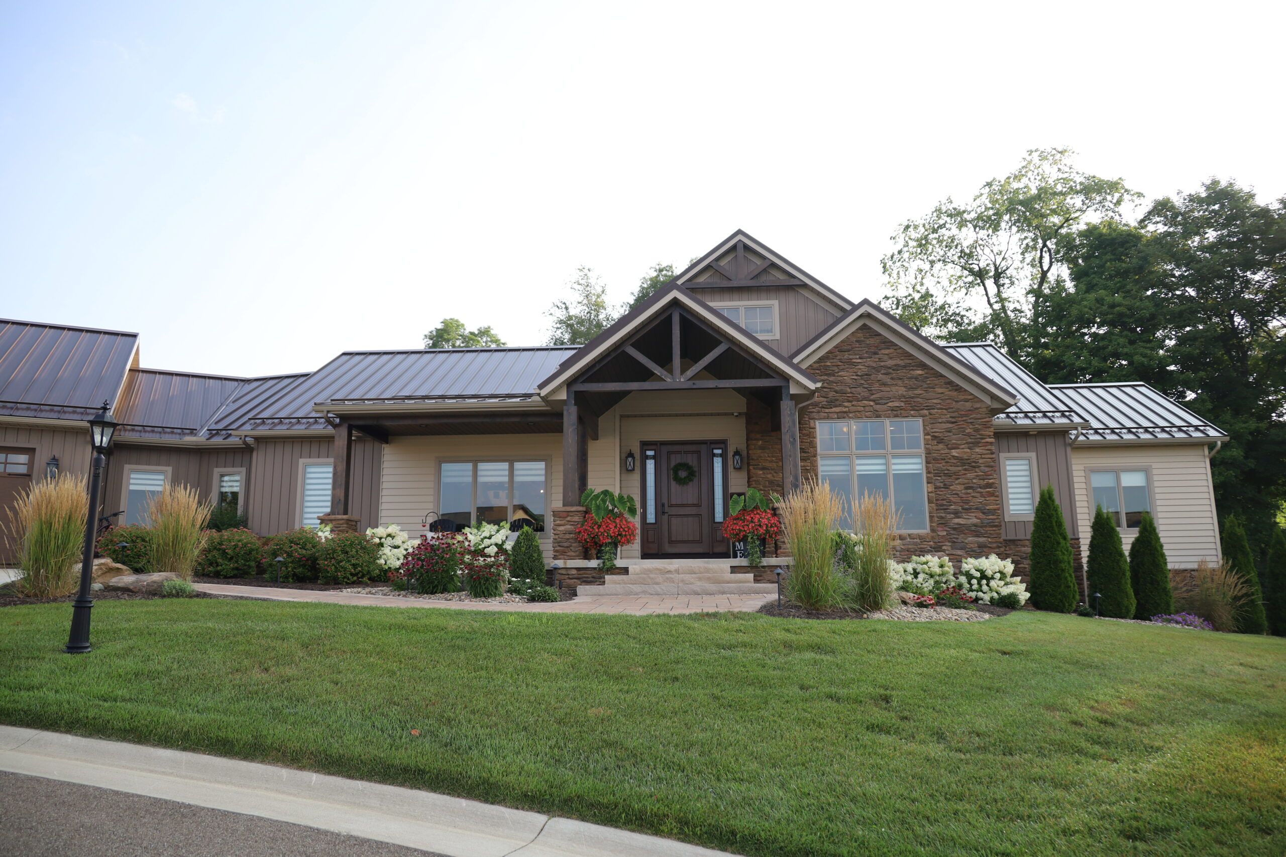 Unique luxury designed home in the Amish heartland